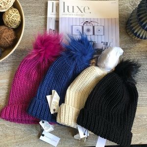 Treasure & Bond 4 Piece Beanie Bundle